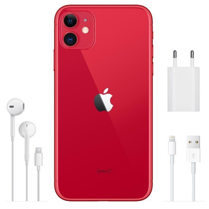 iPhone 11 Apple (PRODUCT) Vermelho, 128GB Desbloqueado