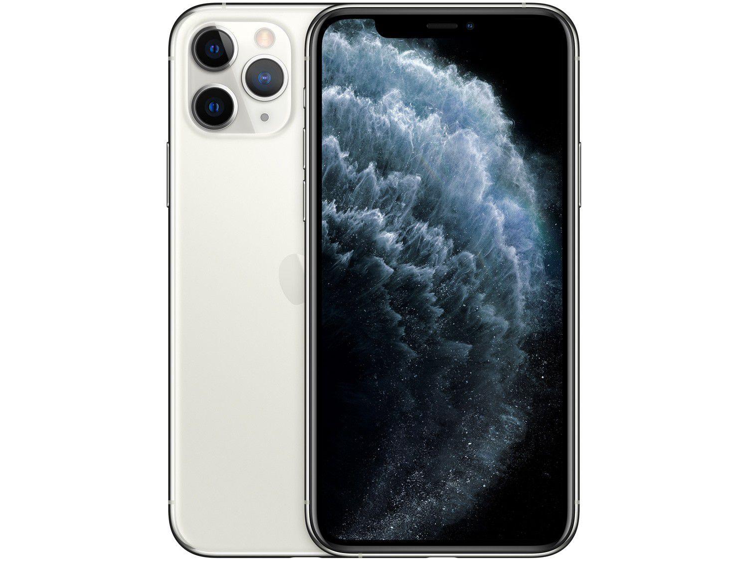 iPhone 11 Pro Apple 64GB Prateado 5,8” 12MP iOS iPhone 11 Pro e Pro