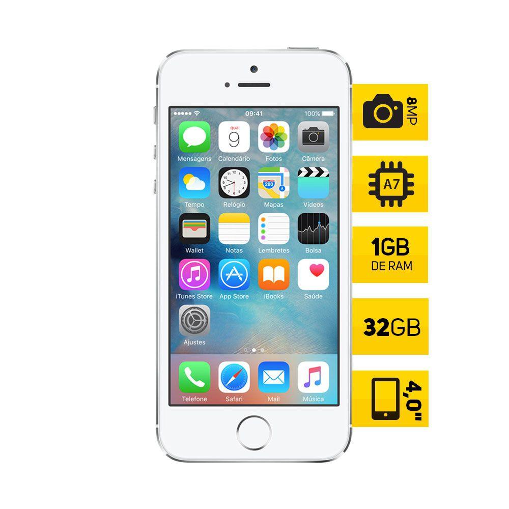 iphone 5s prata 32gb