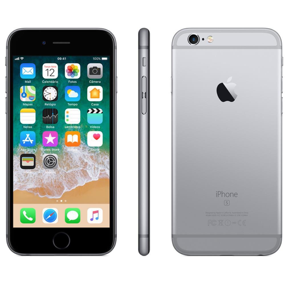 Iphone 6s Plus Apple MN2V2BZ Cinza Espacial 32GB iPhone