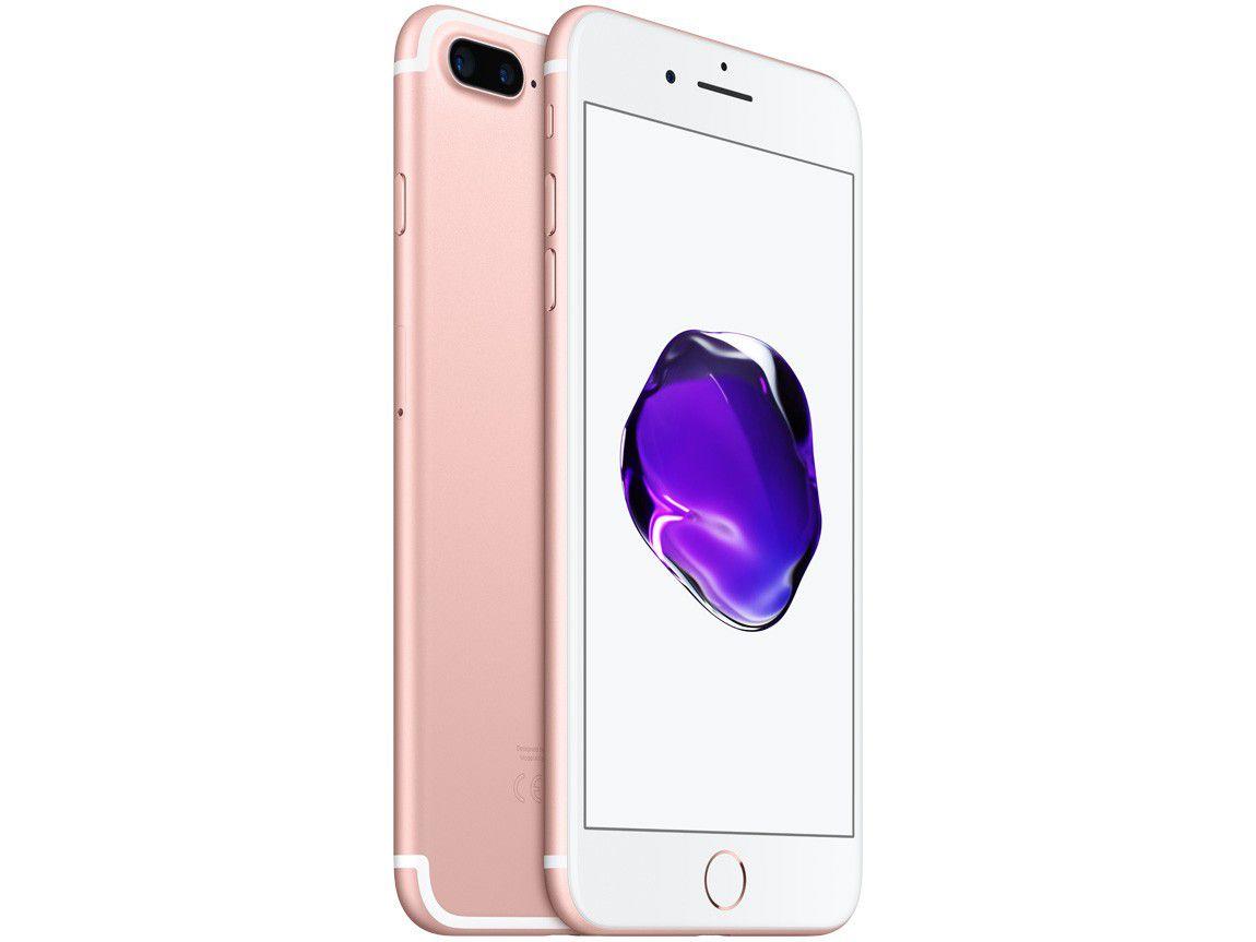 iPhone 7 Plus Apple 128GB Ouro rosa 5,5” 12MP iOS