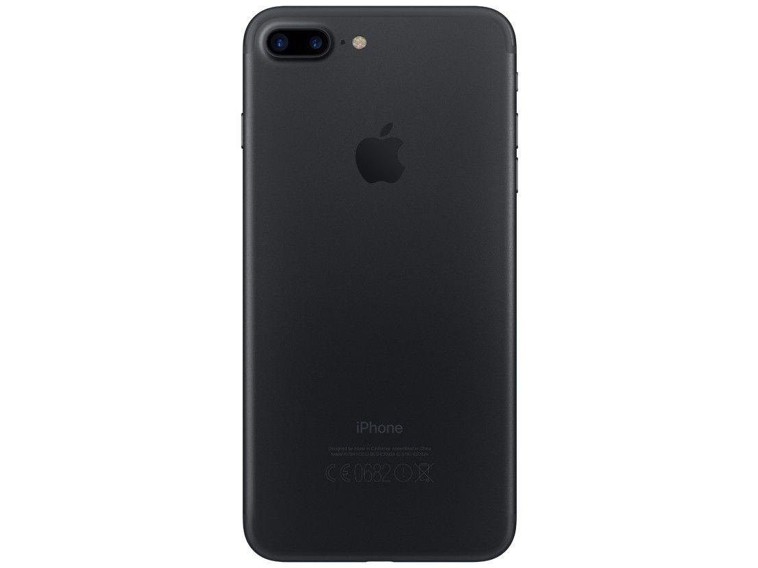 iPhone 7 Plus Apple 32GB Preto Matte 4G 5,5” Retina Câm