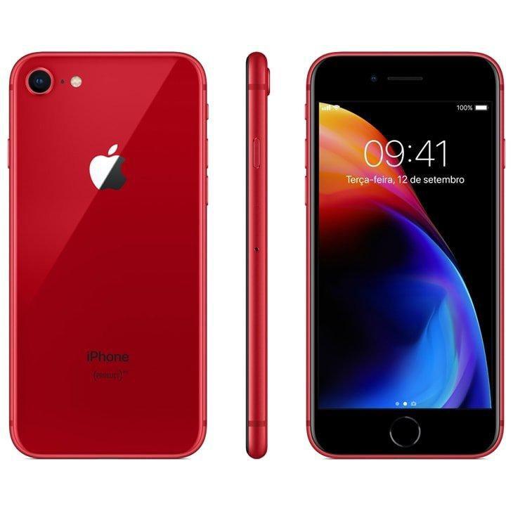 iPhone 8 Apple (PRODUCT)RED Special Edition, Vermelho