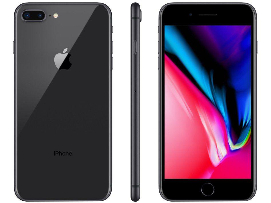 iPhone 8 Plus Apple 128GB Cinza Espacial 4G Tela 5,5