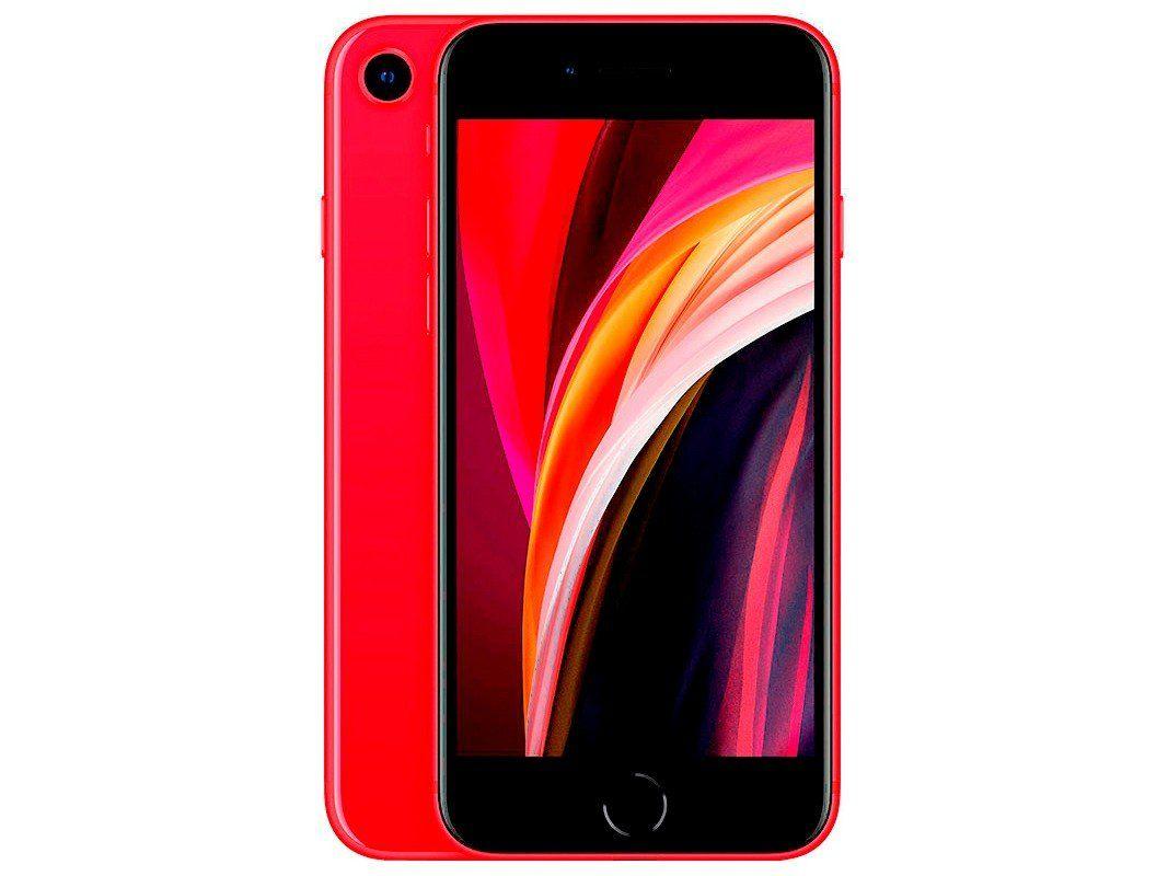 iPhone SE Apple 64GB (PRODUCT)RED 4,7” 12MP iO - Red