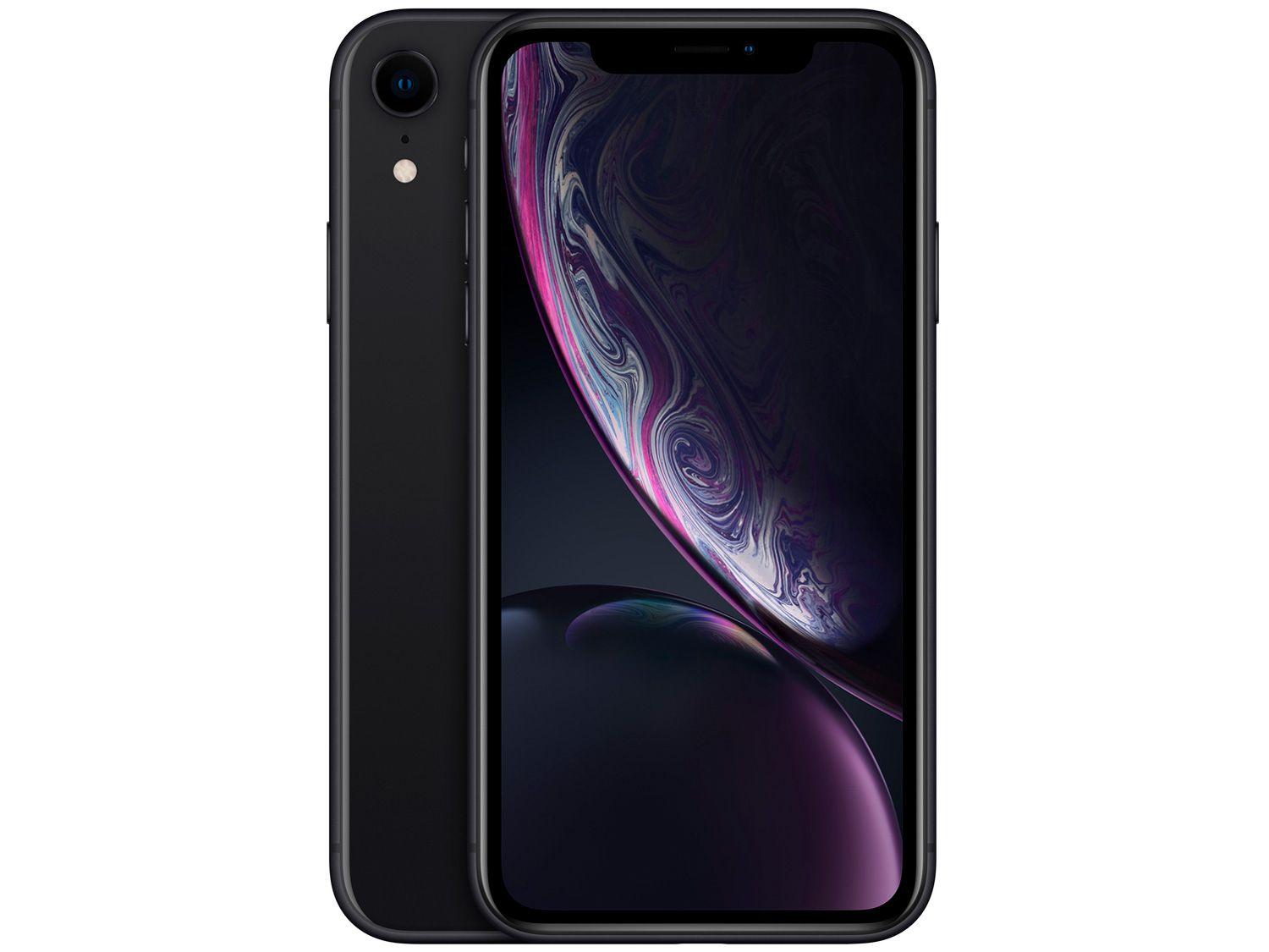 iPhone XR Apple 128GB Preto 6,1” 12MP iOS