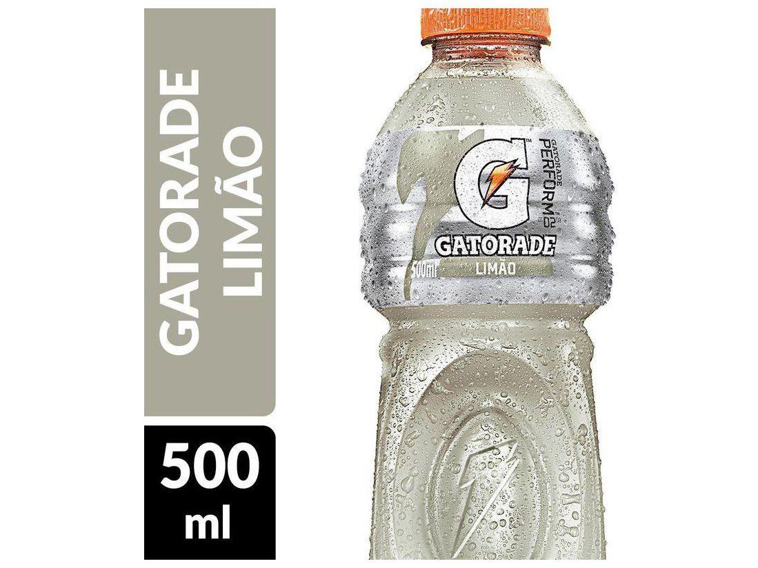Isotônico Gatorade Limão 500ml Garrafa