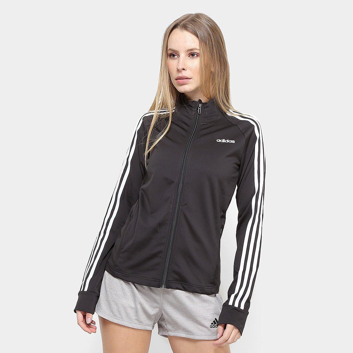 jaqueta adidas d2m tracktop feminina
