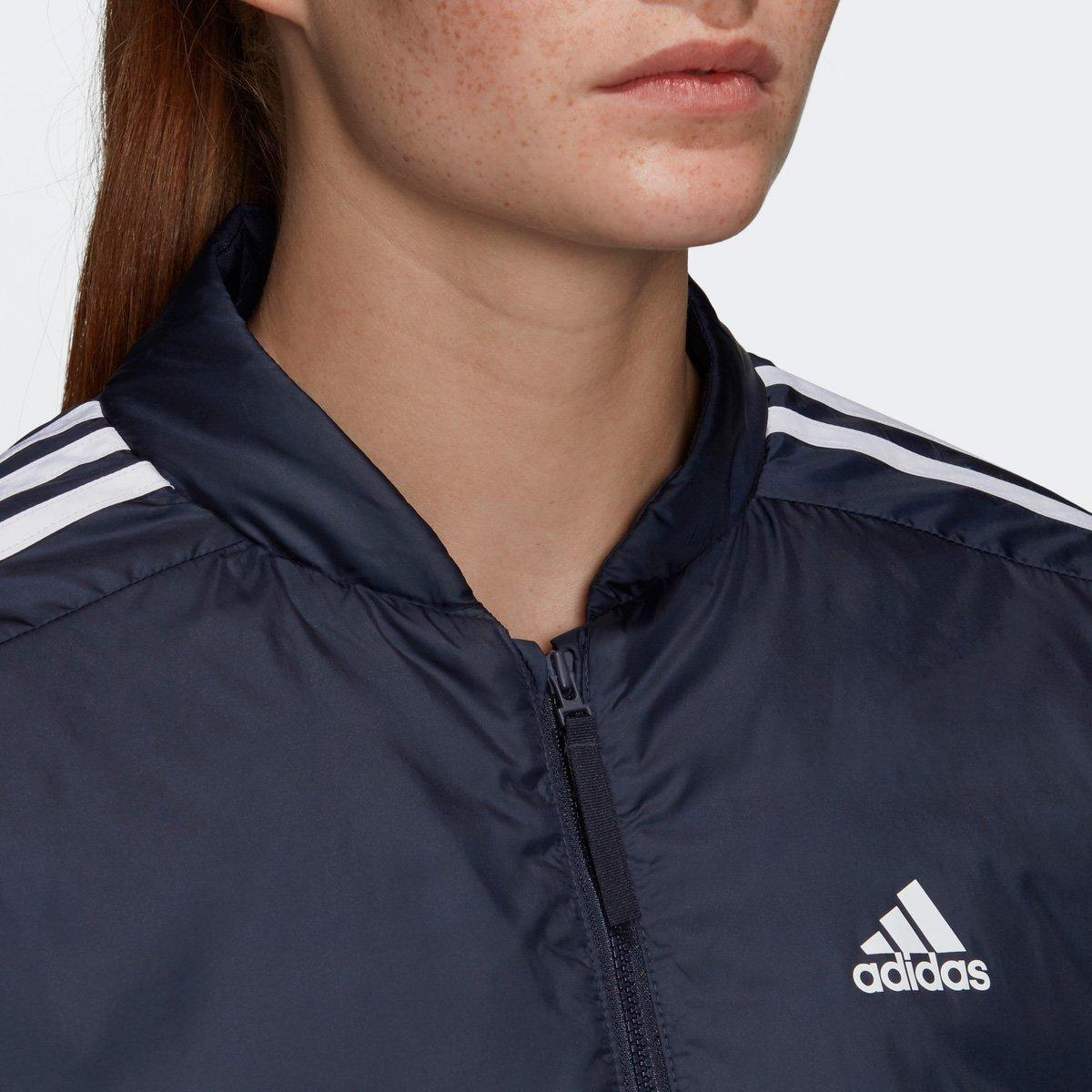 jaqueta adidas large logo feminina