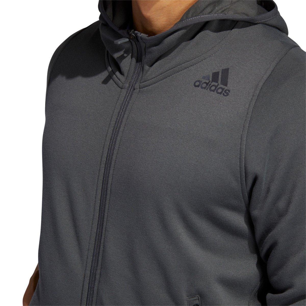 jaqueta cinza adidas