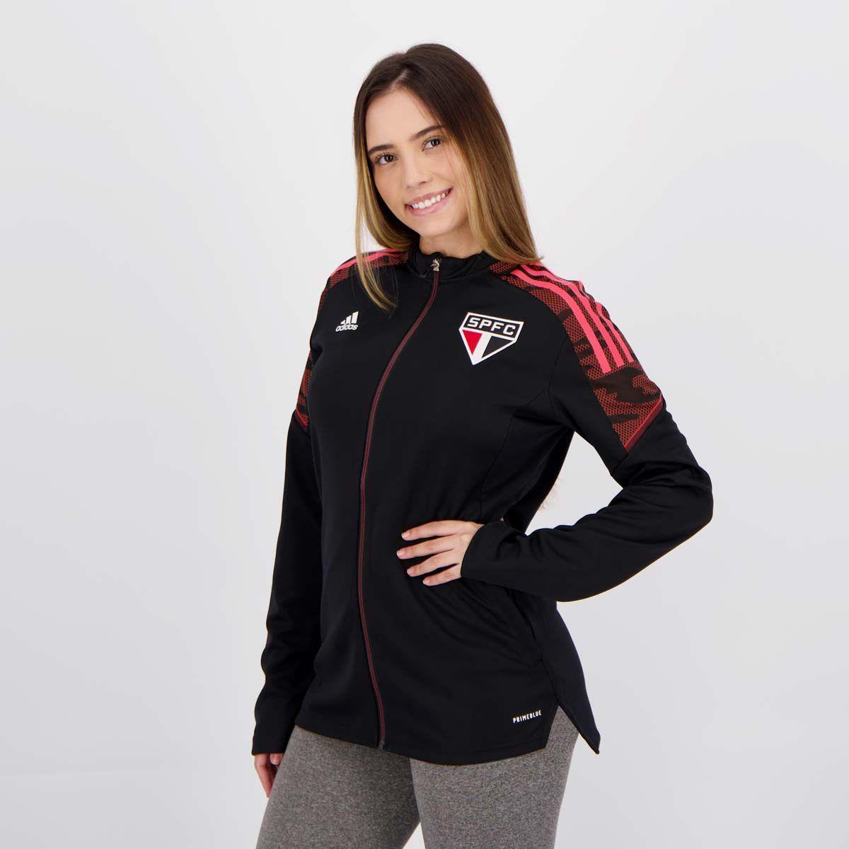 Jaqueta Moletom Treino Moletom Adidas SÃo Paulo Jaqueta Sao Paulo