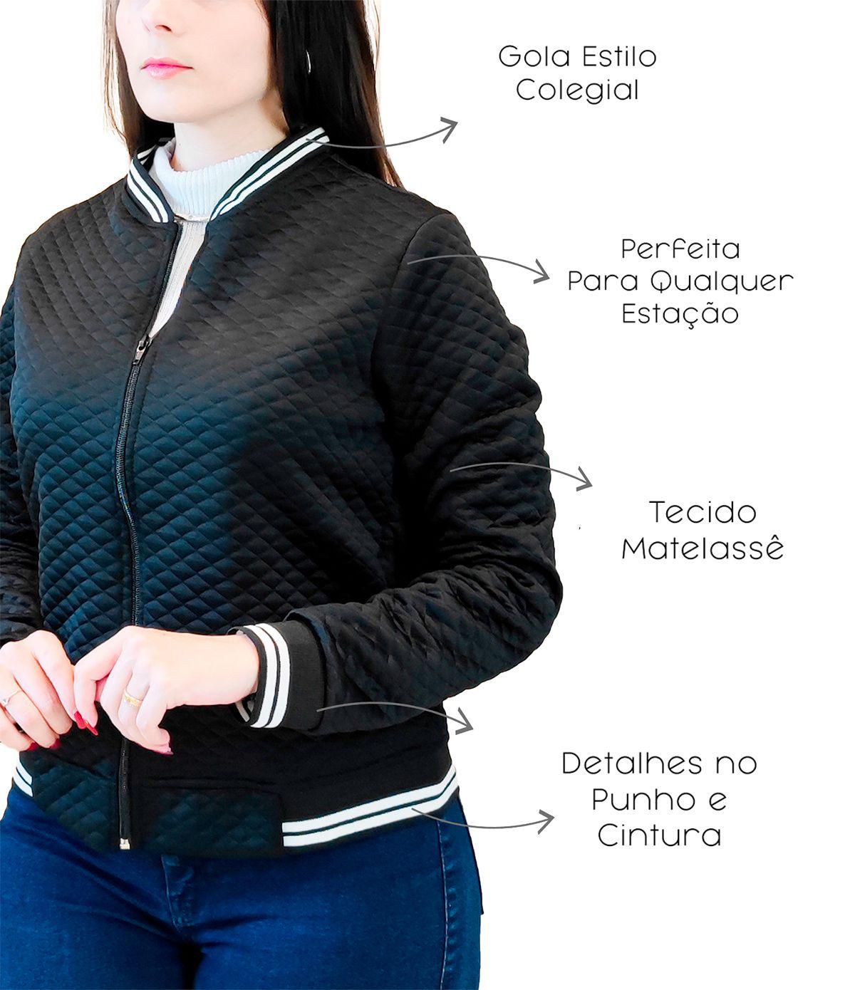 Shopee Casacos Bomber Feminino Sale Casaco De Frio Matelasse Clearance