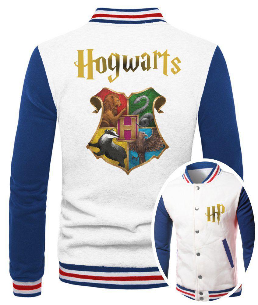 jaqueta harry potter moletom blusa college