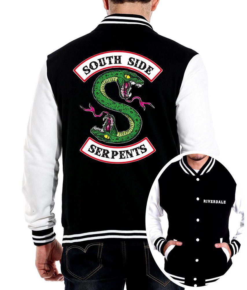 jaqueta southside serpents couro
