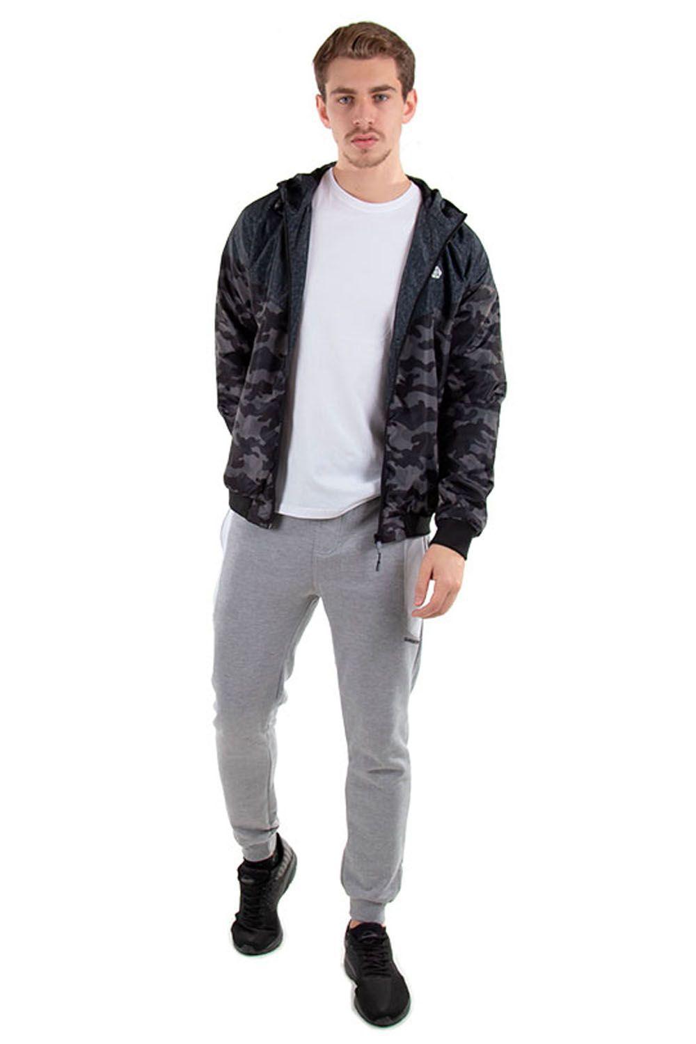 jaqueta gangster camuflada