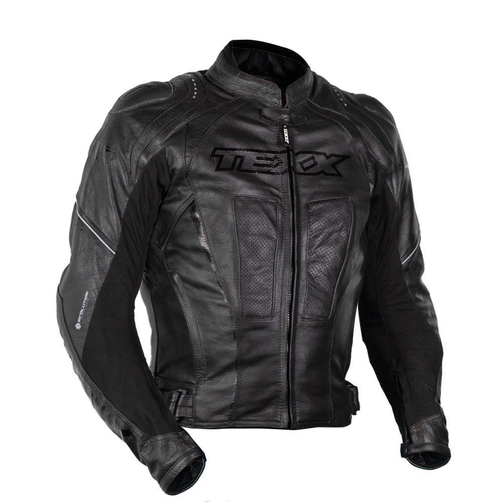 Jaqueta Couro Cupim Masculina Moto Proteção Texx Sniper Jaqueta