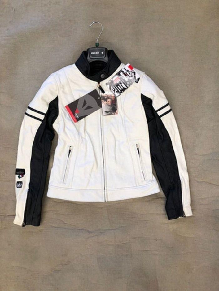 jaqueta de couro dainese