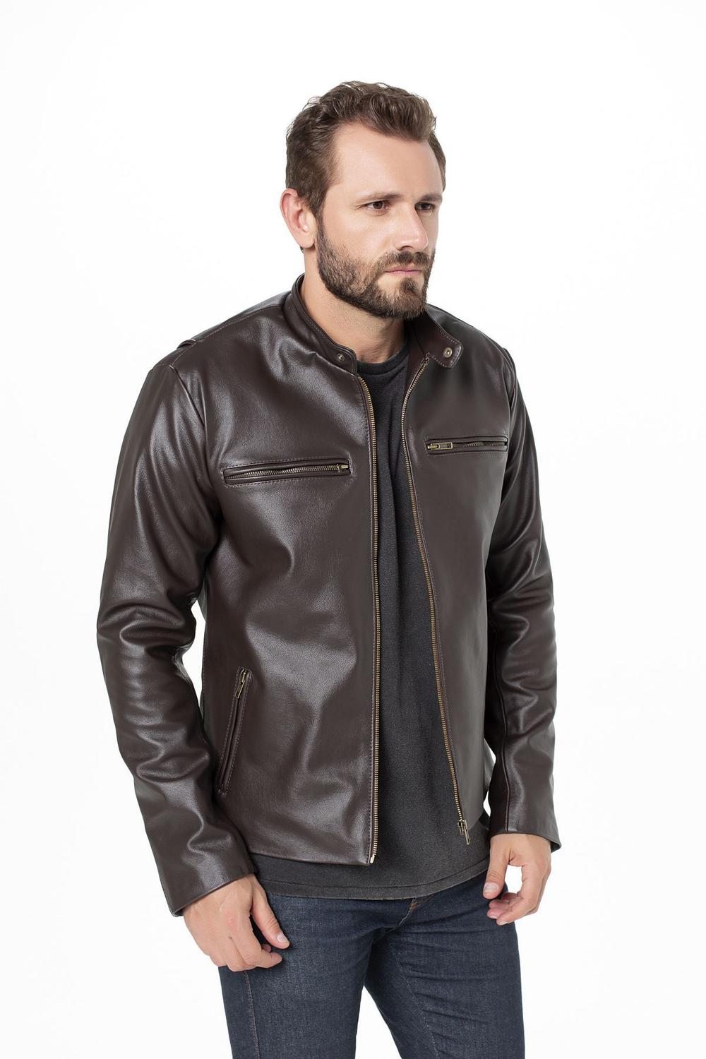 jaqueta couro caveira