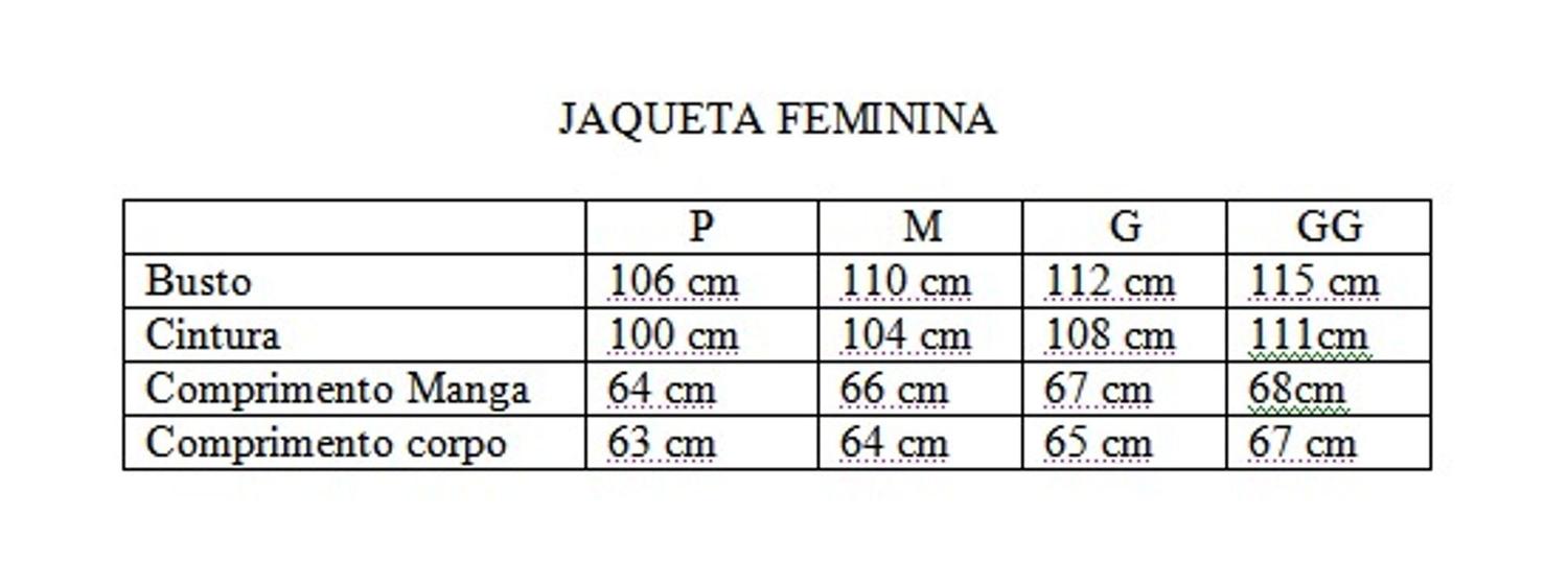 jaqueta nylon enfermagem
