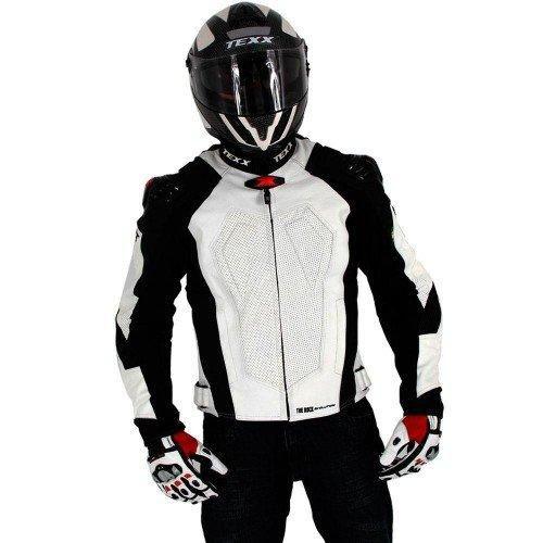 jaqueta texx couro new rock
