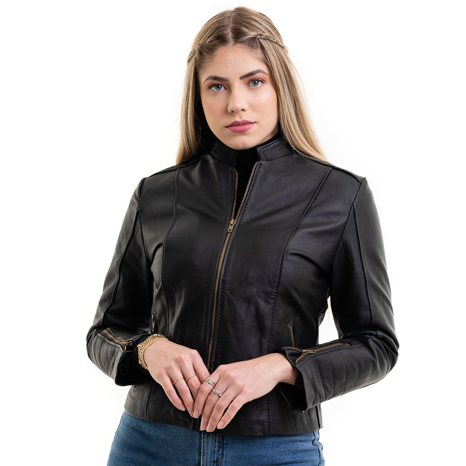 Jaqueta Verdadeira Jaqueta Masculina De Couro 100% Verdadeiro Premium