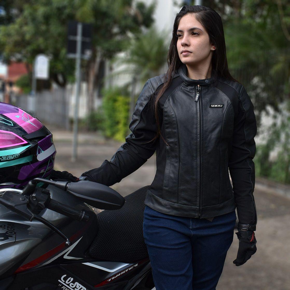Jaqueta De Couro Feminina Motoqueira Jaqueta Couro Feminina Casaco
