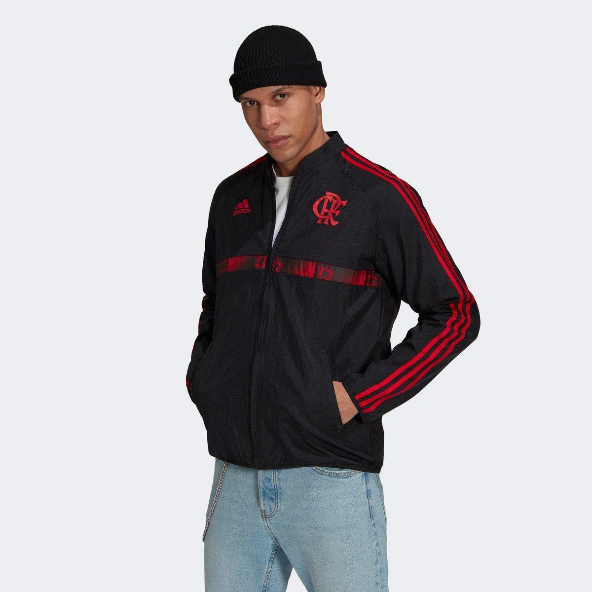 jaqueta flamengo adidas masculina
