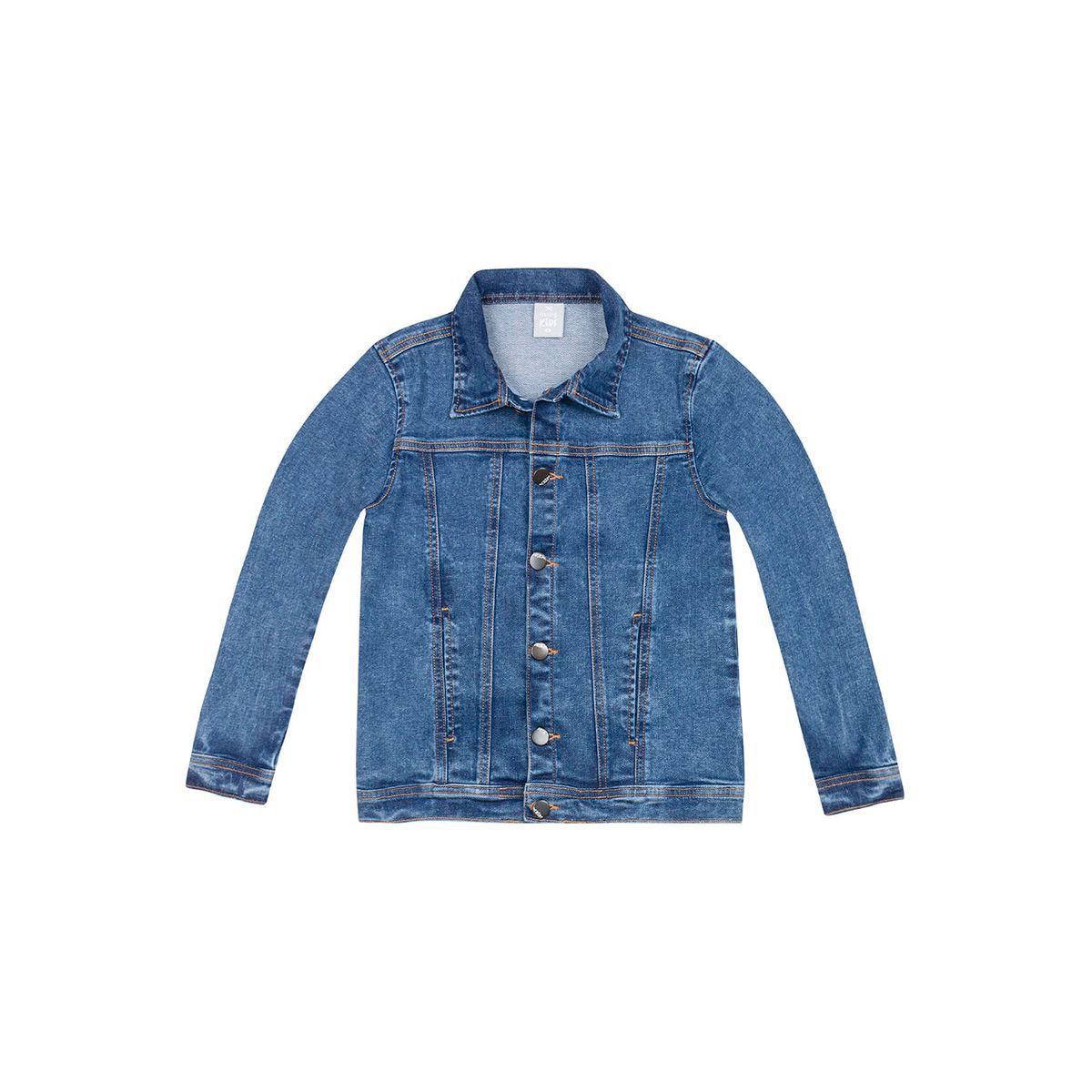 jaqueta jeans para menino