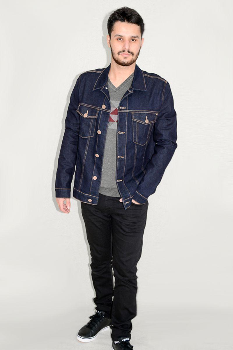 jaqueta jeans masculina juvenil