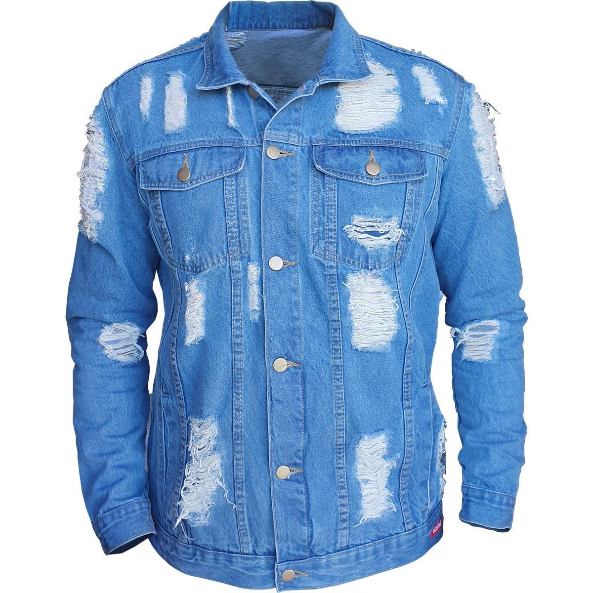 jaqueta jeans de frio