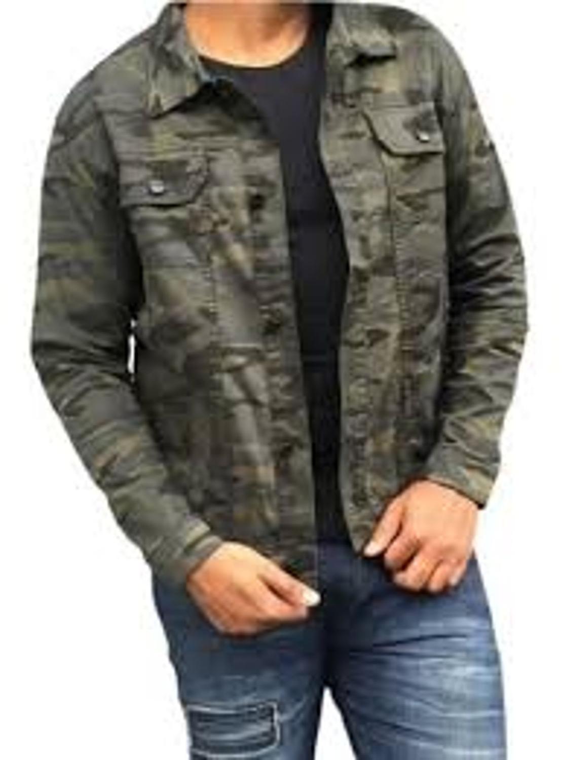 jaqueta camuflada masculina bivik