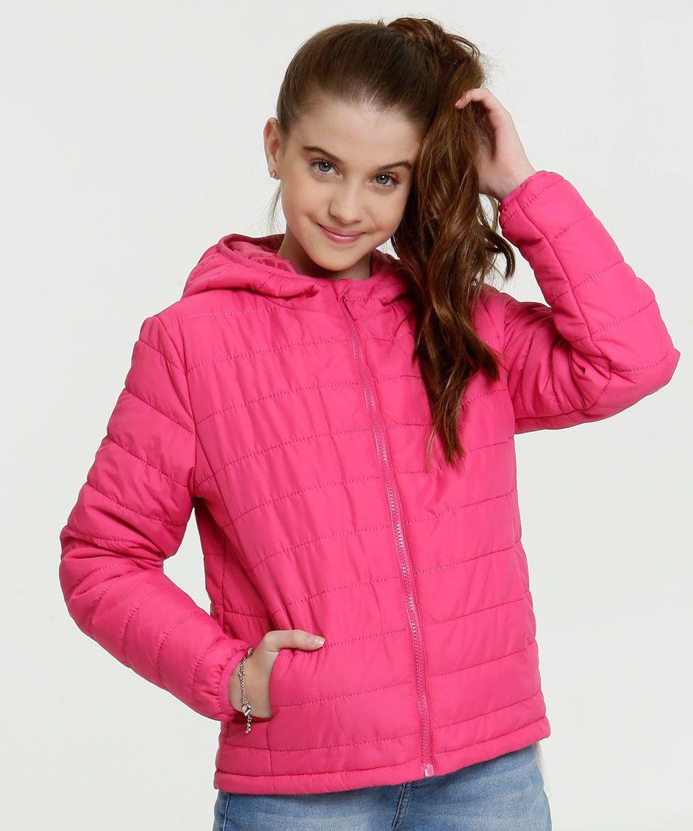jaqueta puffer juvenil