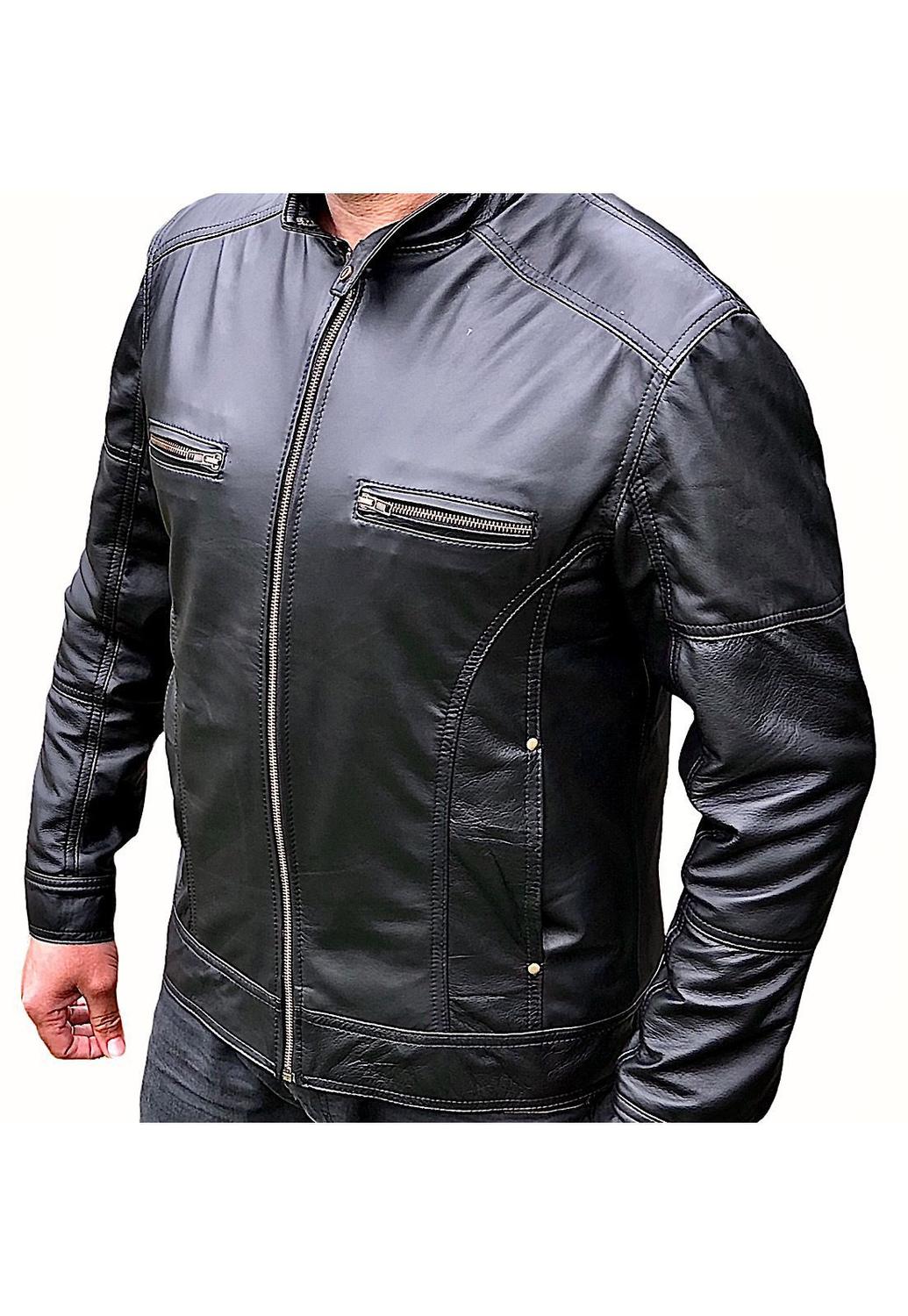 jaqueta couro pelica masculina