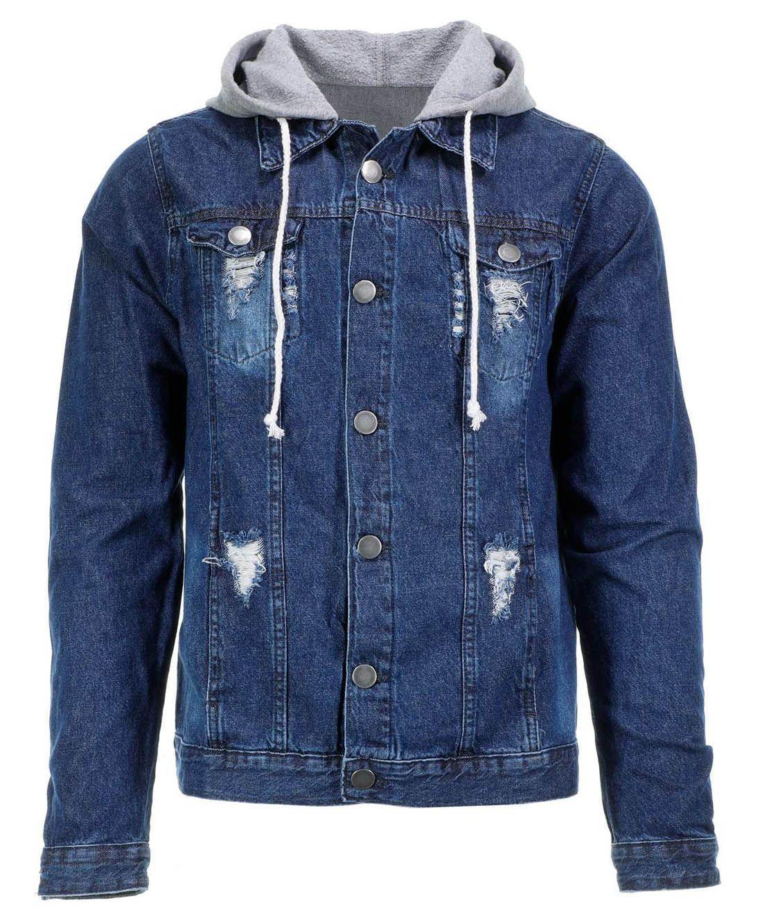 Macho Moda Jaqueta Jeans Masculina Moletom Jaqueta Masculina Jeans