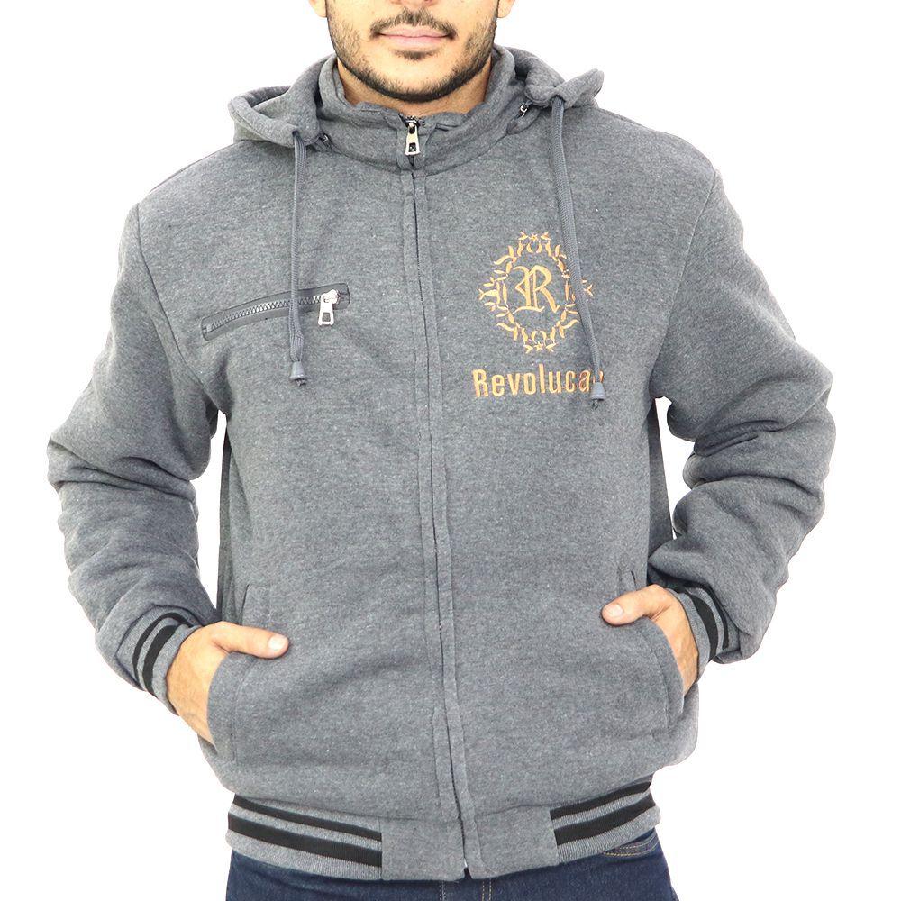jaqueta masculina bolso interno