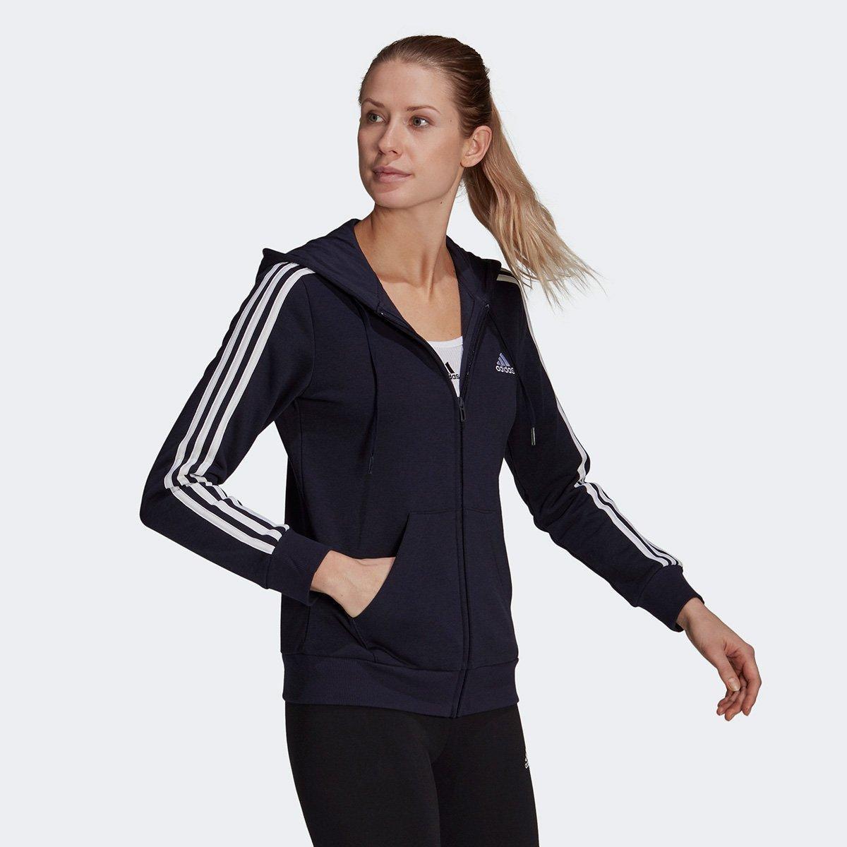 zip moletom com capuz essential