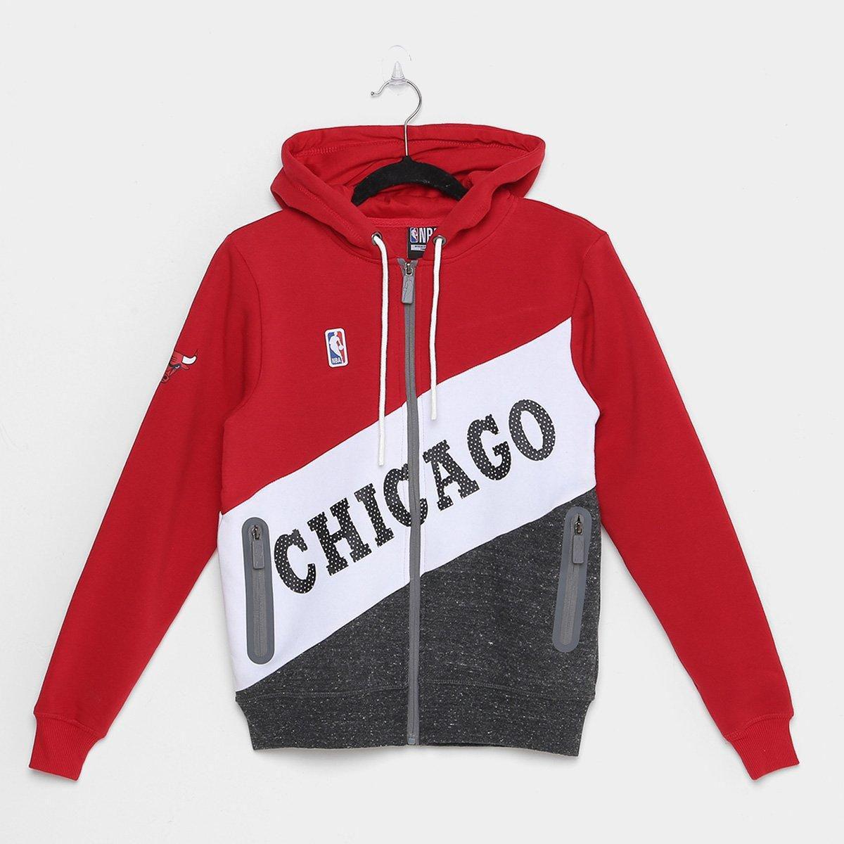 jaqueta masculina chicago bulls