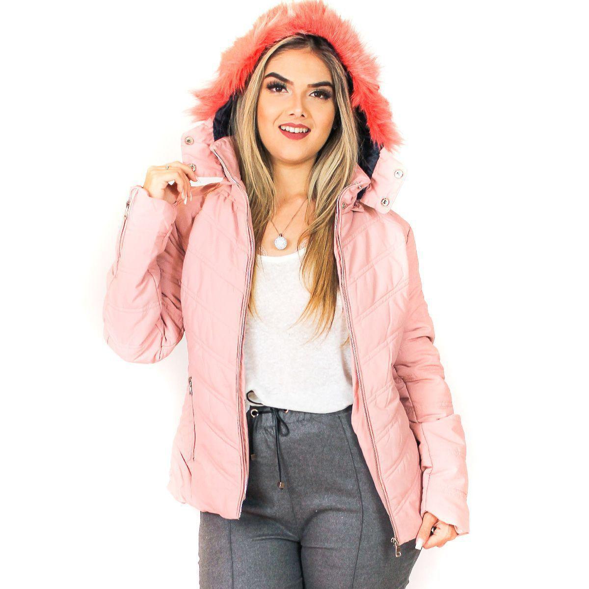 jaqueta branca nylon