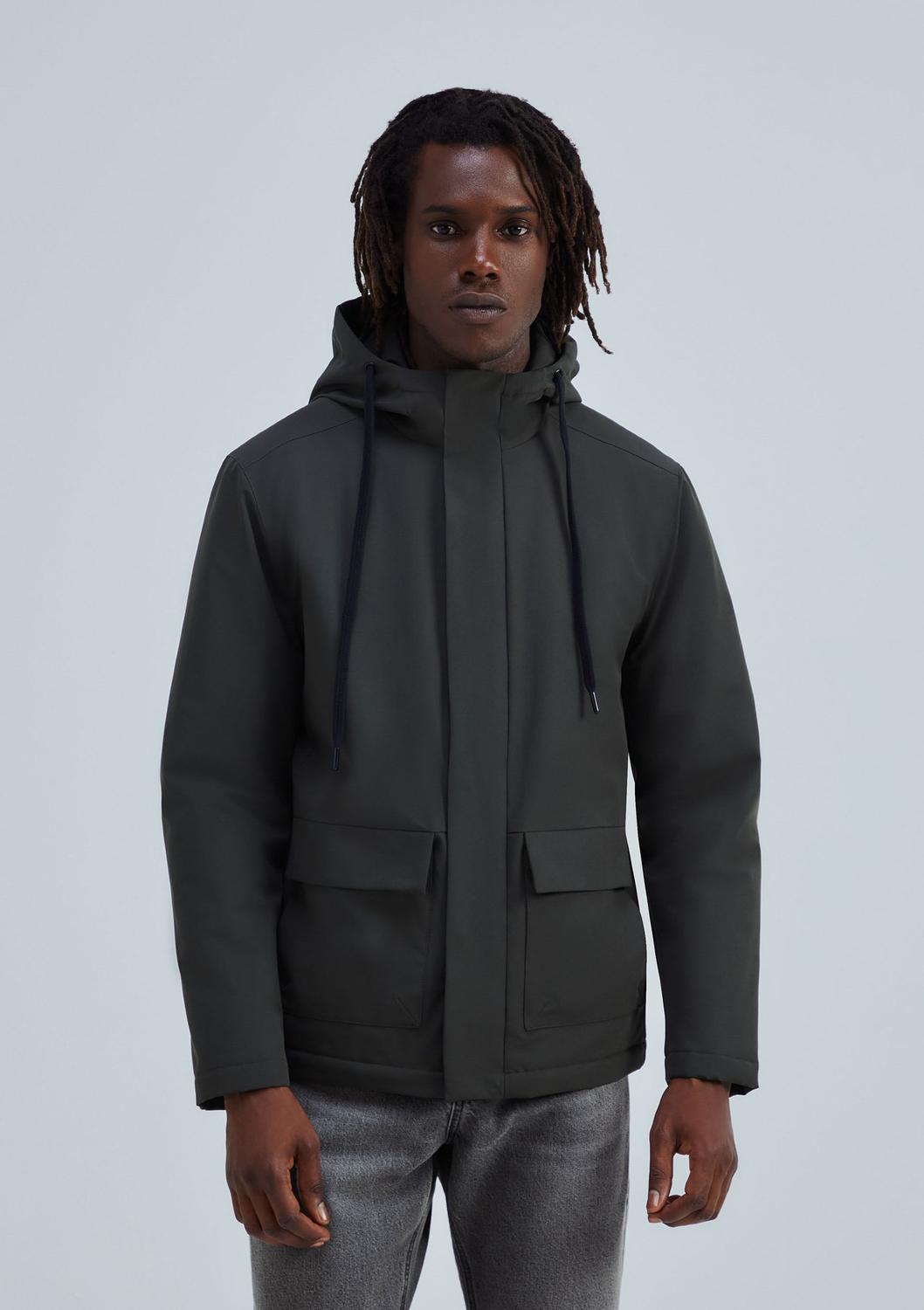 Jaqueta Parka Jaqueta De Couro Colcci Masculina Jaqueta Parka Com