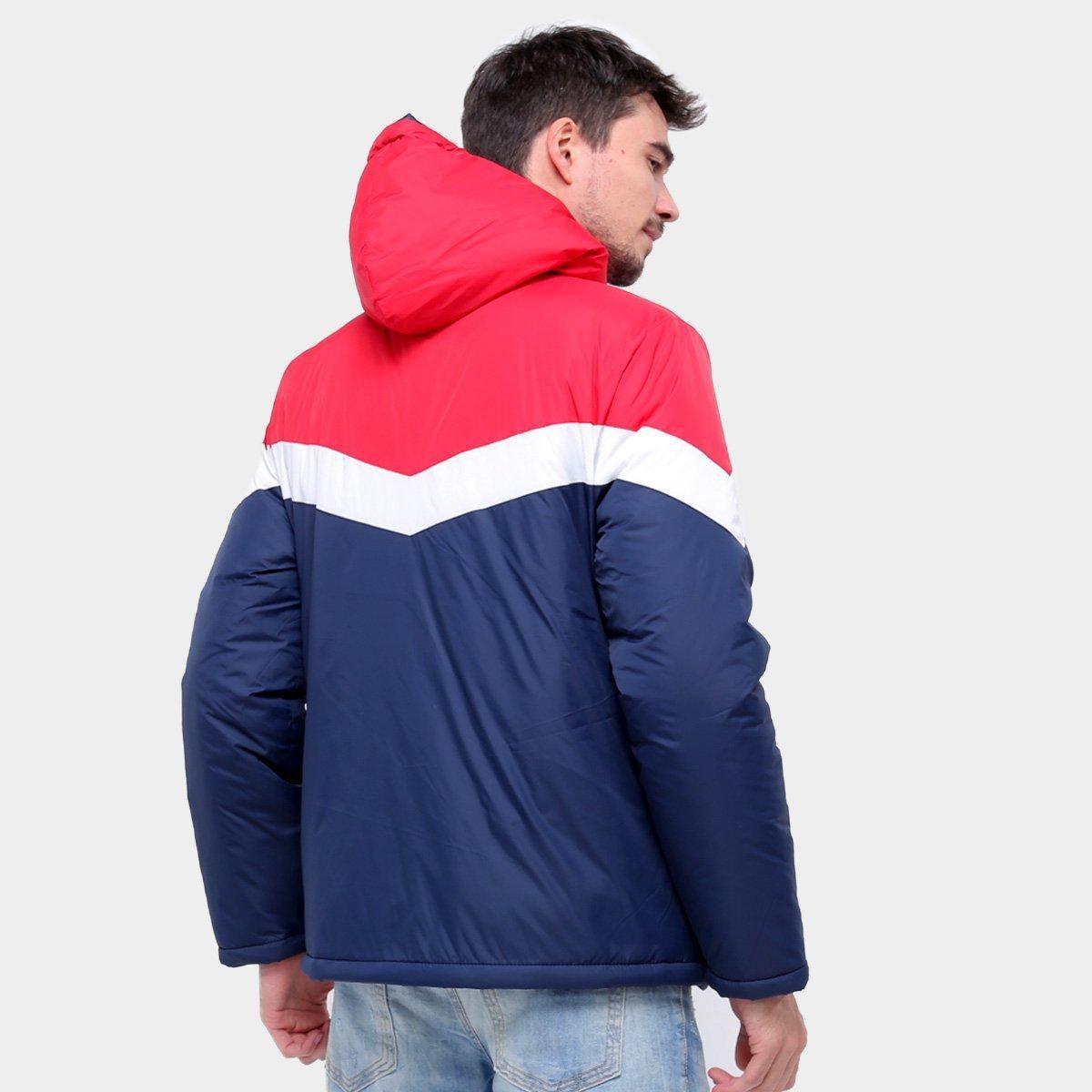 jaqueta puffer red bull