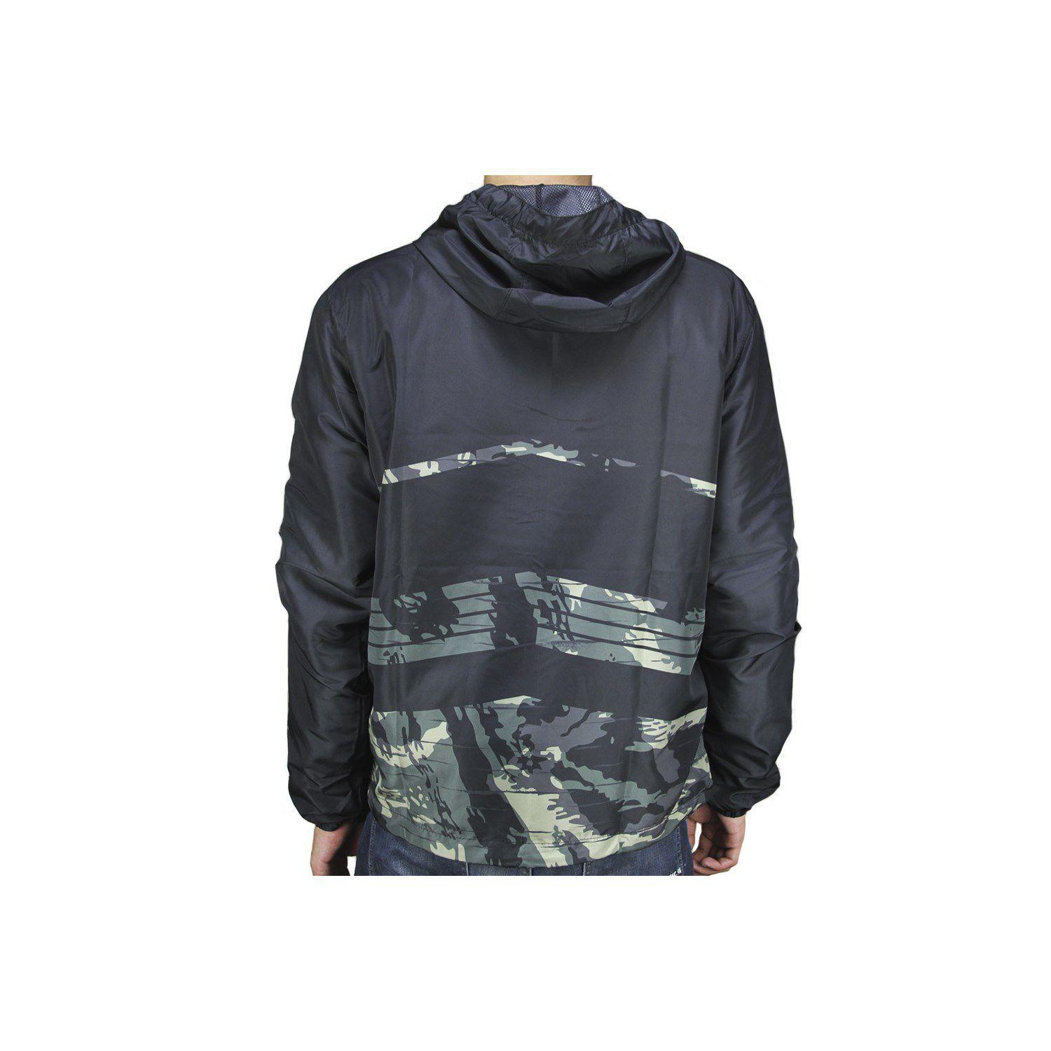 jaqueta quiksilver camuflada