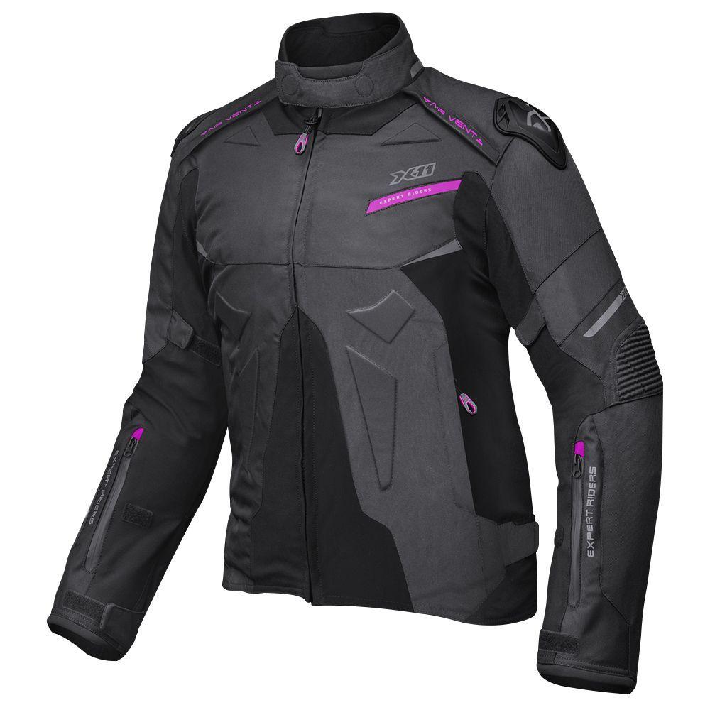 Jaqueta X11 Evo Feminina Motociclista Impermeável Jaqueta de