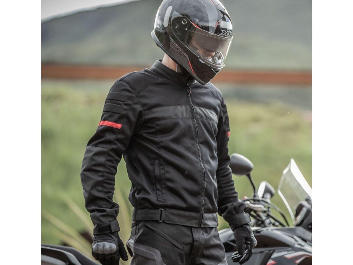 jaqueta com proteção para motoqueiro