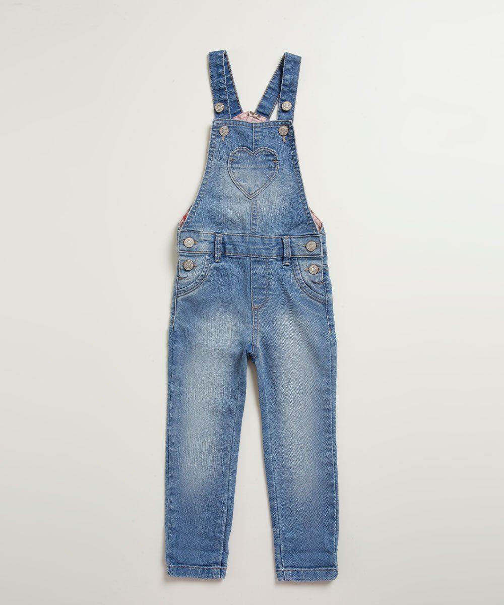 lojas marisa macacão jeans