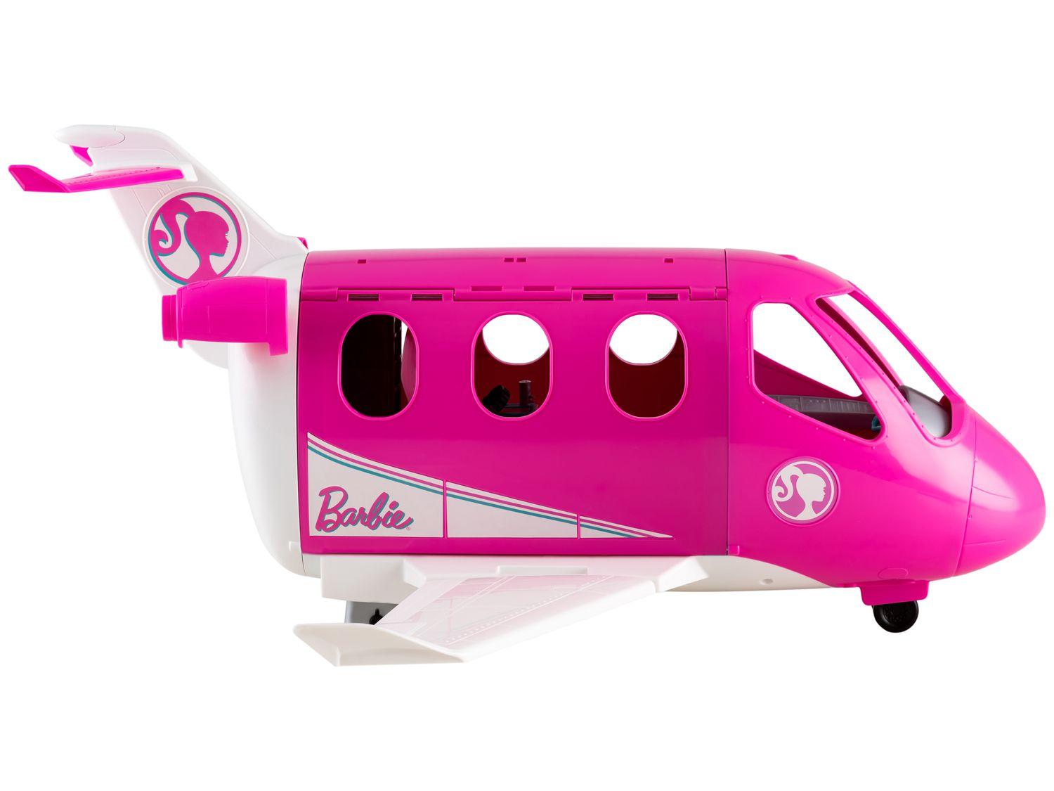 Jatinho de Aventuras da Boneca Barbie Acessorios Mattel GJB33