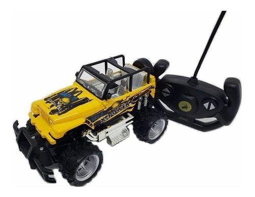 Carro controle remoto sem fio Jipe 1:24 – DM Toys