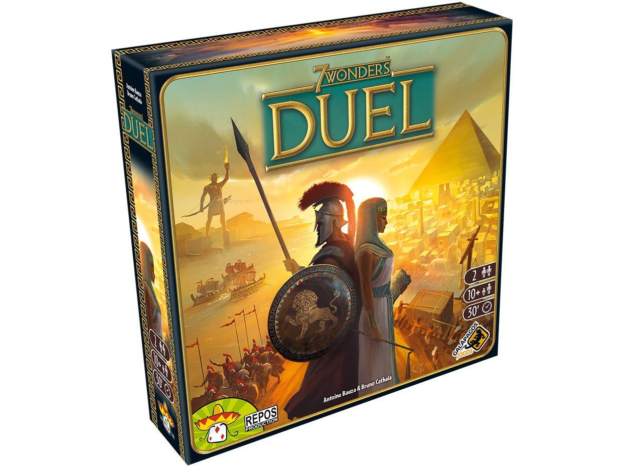 Jogo 7 Wonders Duel Tabuleiro Galápagos