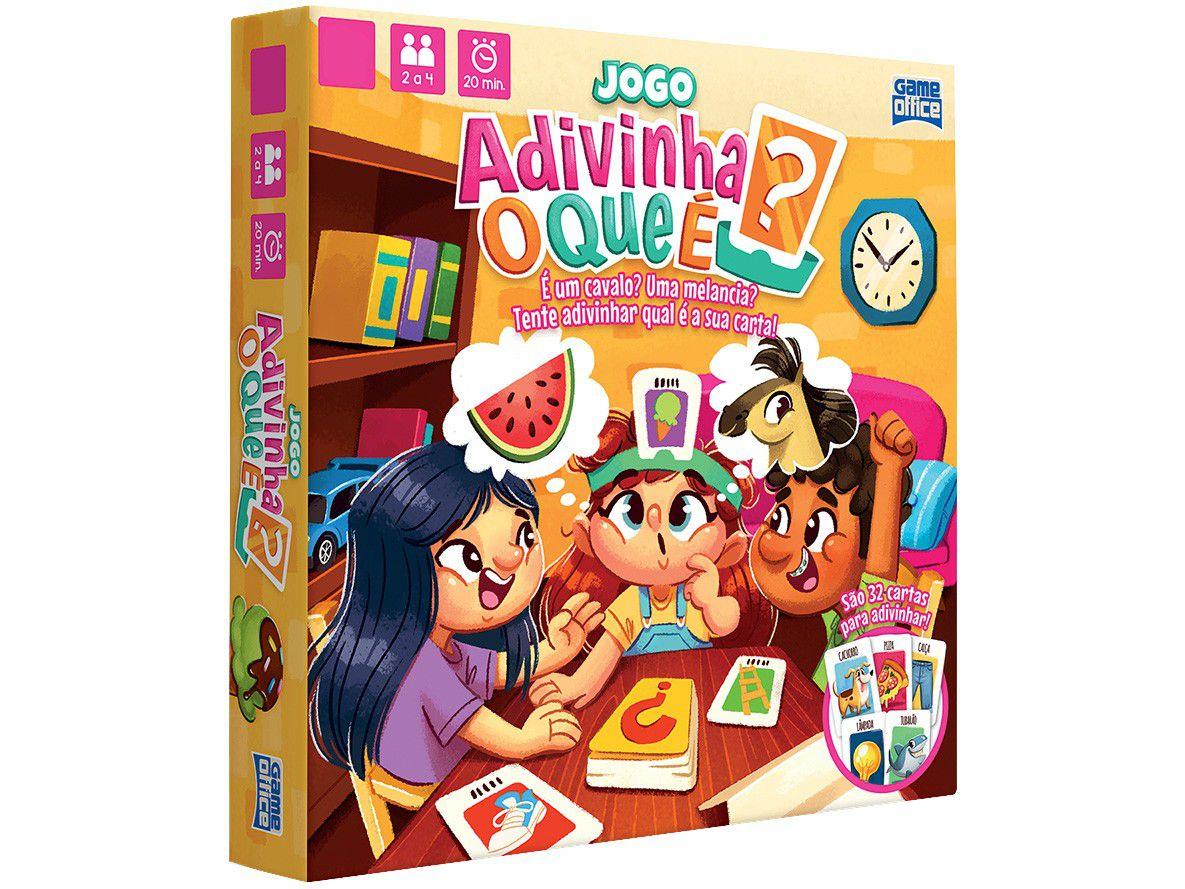 Jogo De Cartas Com Perguntas E Respostas Para Adivinhação - ShopJJ