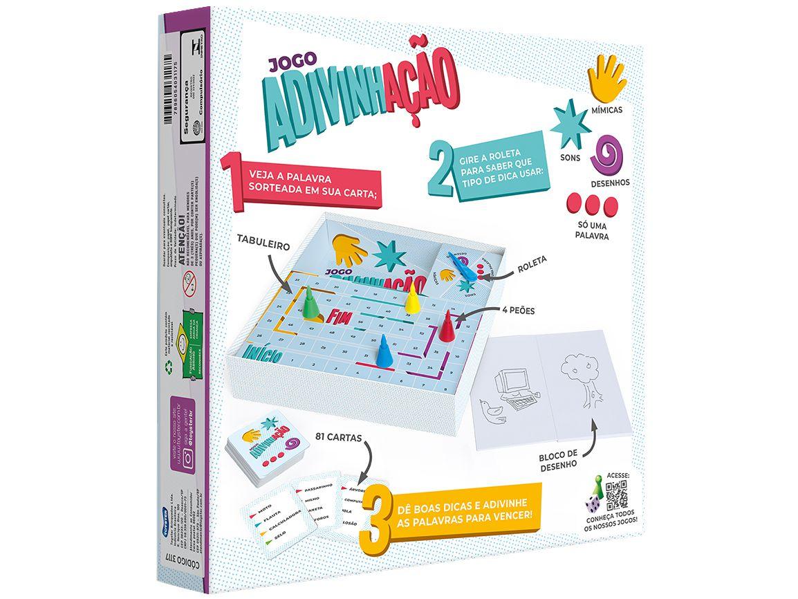 Brinquedo Educativo Jogo Adivinhação Parede Mimicar Infantil - Imagine  Brinquedos