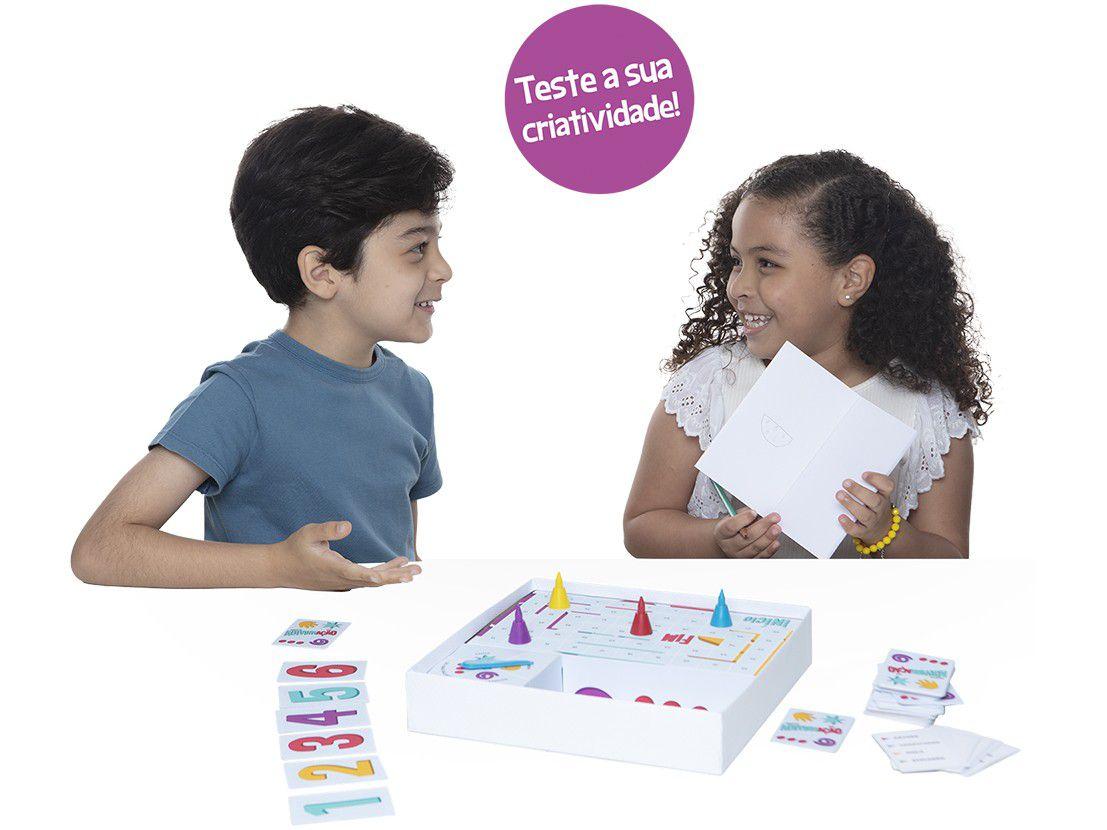 Brinquedo Educativo Jogo Adivinhação Parede Mimicar Infantil - Imagine  Brinquedos